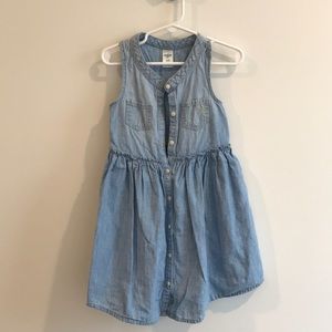 Light blue denim girls Oshkosh dress